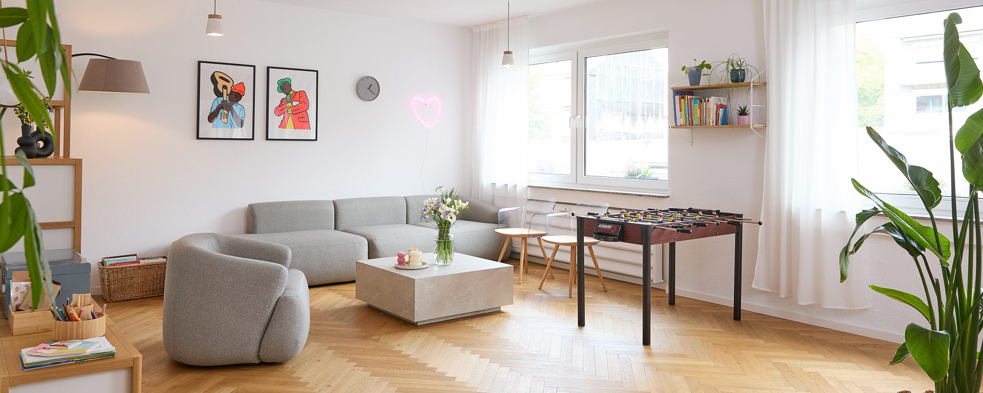 Wartezimmer der Praxis Condé-Wolfertz